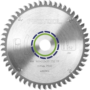 FESTOOL Spezial Kreissägeblatt HW ø 160 x 20 Zähne 52 Trapez Flachzahn