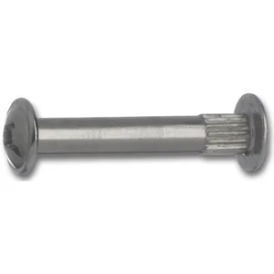 SECOTEC Verbindungsschrauben M4 vernickelt für Holzstärke 30-40 mm SB-8 BL1