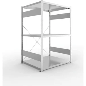 META Steck-Grundregal 1500 x 1000 x 800 mm 3 Fachböden 230 kg