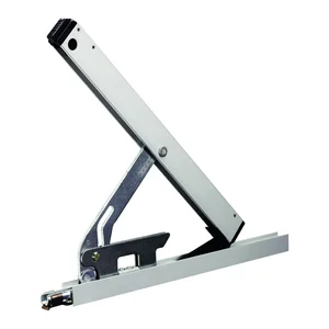 GEZE OL95 Öffnerschere ohne Flügelbock, Aluminium silber eloxiert