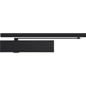 ECO Türschließer TS 61 GSB, EN 3-6, 1-flg. mit Gleitschiene, schwarz RAL 9005