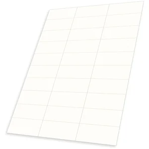 Etiketten weiß 70 x 29,7 mm