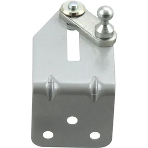 HAUTAU FL190 Winkel-Flügelbock f. Rund-, Flach- und Schrägfenster, Alu silber