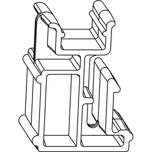 MACO Fiber-Therm Grundkörper Verbreiterungsverbinder 140 mm, silber (455125)