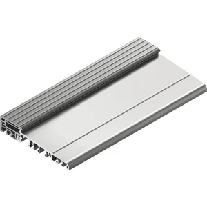 Balkontürschwelle EIFEL TB-90, 6000 mm, silber eloxiert/schwarz