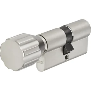 ABUS Knaufzylinder A93 verschiedensperrend 80/K35 mm vernickelt matt