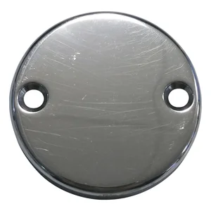 Blindrosette WG AB6 aufschraubbar, ø 51 mm, Aluminium poliert