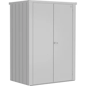 BIOHORT Terrassenschrank Romeo M High silber-metallic