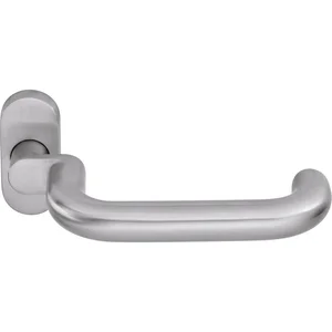 OGRO Drückerlochteil PREMIUM 8100 A/6621 - mit Rosette, Edelstahl matt