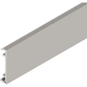 SOLIDO 100/HELM Klipsblende ME minimale Einbauhöhe Edelstahl-Effekt auf Maß