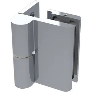 Duschtürband 8410N HS 90° Glas-Wand, rechts, Zamak verchromt poliert