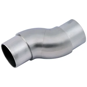 CROSO Edelstahlbogen flexibel für Rundrohr ø 42,4 x 2,0 mm, Edelstahl V2A