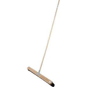 Saalbesen Mischhaar schwarz 800 mm mit Stiel und Halter
