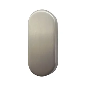 GRUNDMANN Blindrosette BL, oval, verdeckt geschr., 29x71x8mm, Edelstahl