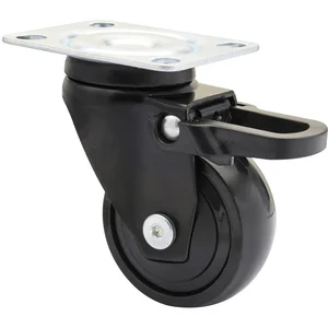 WAGNER Lenkrolle Kunstoff-Rad schwarz 50 mm 50 kg Feststeller