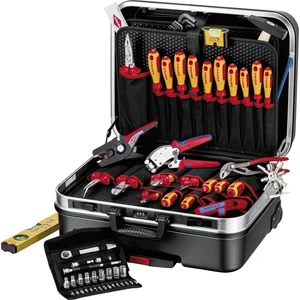 KNIPEX Werkzeugkoffer BIG Basic-Move Elektro 002106, 515x280x430 mm, 68-teilig