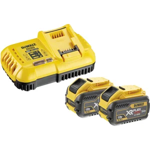 DEWALT Akku-Starterkit-Set DCB118X2 18 Volt/54V 2 Stück 9Ah Akkus und Ladegerät