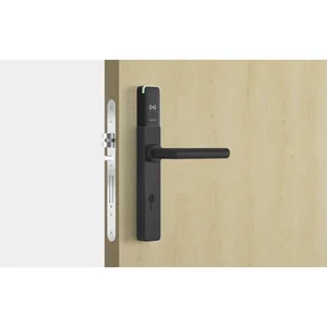 SALTO Langschild-Halbgarnitur XS4 One EM754DW VK 8 mm PZ 92 IP55 schwarz