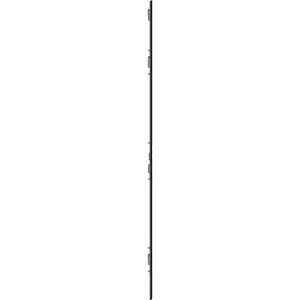 Schließleiste STV-SL U2413-69B, links, 2250 x 20 mm, verzinkt silber