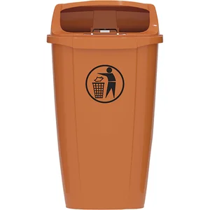 Papierkorb Optima 50 Liter orange