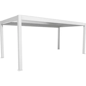 BIOHORT Pergola Gr. 6 x 3,5 weiß/silber