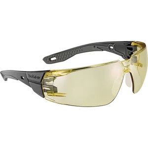 BOLLÉ Schutzbrille Sichtscheibe gelb, Rahmen schwarz/grau
