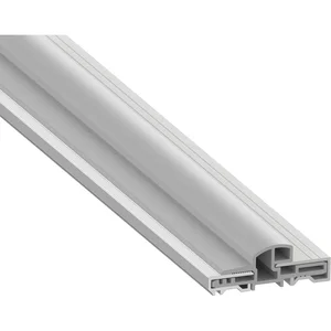 Türschwelle TRANSIT 58 -76, 5000 mm, Höhe 20 mm, Aluminium silber eloxiert