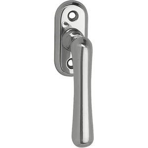 GRUNDMANN Fenstergriff ELEGANT 504H - sichtbar geschraubt, 7x35, Alu poliert