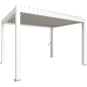 BIOHORT Pergola Gr. 4 x 3 weiß