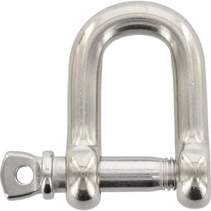 Normschäkel Edelstahl A4 Bolzen-ø10 mm Lichte=20 mm