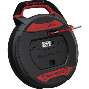 RUNPOTEC Kabeleinziehgerät GF3 20 m mit Meterzähler