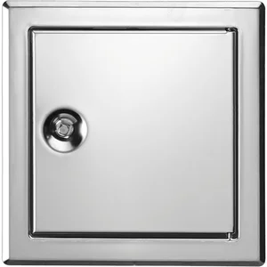 UPMANN Revisionstür Softline Vierkantverschluss Edelstahl poliert 200x200 mm