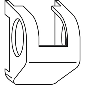 WINKHAUS Ecklagerkappe ELK.ESVW.LS.WS, weiß, links
