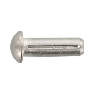 DIN1476 Halbrundkerbnagel 2.5x 6 Edelstahl A2