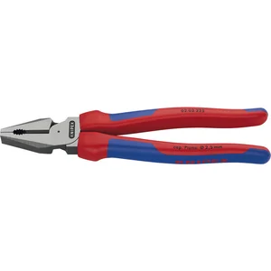 KNIPEX Kraft-Kombizange, poliert, 2-K Griffe 225 mm