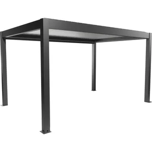 BIOHORT Pergola Gr. 4,5 x 3 dunkelgrau/silber