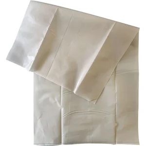 Müllsäcke Polyethylen 50 Liter, 140 my 500 x 850 mm ohne Zugband transparent