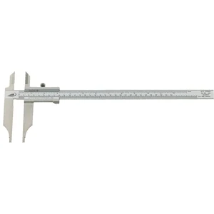 HELIOS PREISSER Werkstatt-Messschieber Schnabellänge 150 mm Messbereich 0-500 mm