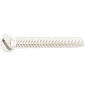 ~ISO1207 M 6x 40 Edelstahl A4 Zylinderschraube mit Schlitz (DIN84A)