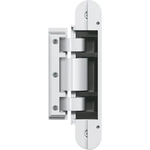SIMONS Glastürband TECTUS TEG 310 2D, verdeckt, 60kg,Stahl weiß matt RAL9016