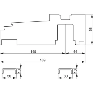 GU Thermostep 204 Bodenschwellen Verbinder-Set