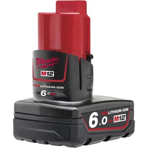 MILWAUKEE Akku / Ersatzakku M12 B6 12 Volt / 6,0 Ah Red Li-Ion