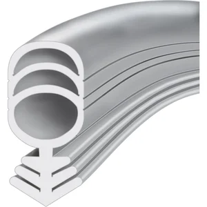 Dichtungsprofil Universal Plus, 25 Meter, Kunststoff schwarz
