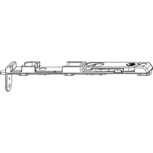 MACO Kantriegel unten, Euronut, L=170 mm, silber (52504)