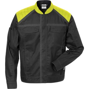 FRISTADS Jacke Skarup 4555 STFP schwarz/gelb XL