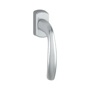 HOPPE Fenstergriff NEW YORK - Secustik, VK 7 x 32 - 42 mm, silber eloxiert