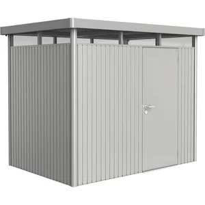 BIOHORT Gerätehaus HighLine H2 silber-metallic