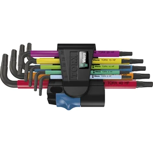 WERA Torx®-Stiftschlüssel-Satz 967/9 TX MC HF 1 TX8-40 9-teilig
