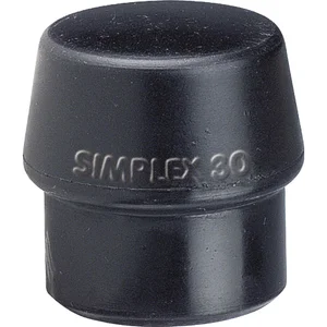 HALDER Schonhammer-Einsatz Kopf ø 50 mm Gummi schwarz