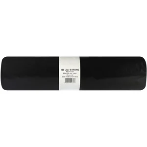 Müllsäcke Polyethylen 160 Liter, 50 my 800 x 1200 mm ohne Zugband schwarz